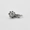 Boucles d'oreilles Paire de Dormeuses Or Blanc 58 Facettes