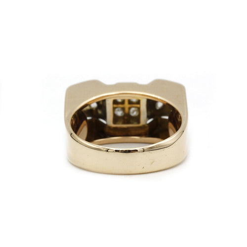 Bague - Or jaune & Diamants 58 Facettes 250006SP