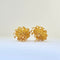 Boucles d'oreilles Boucles d’oreilles motif floral en or jaune 58 Facettes GEL-ER-FLW-YG