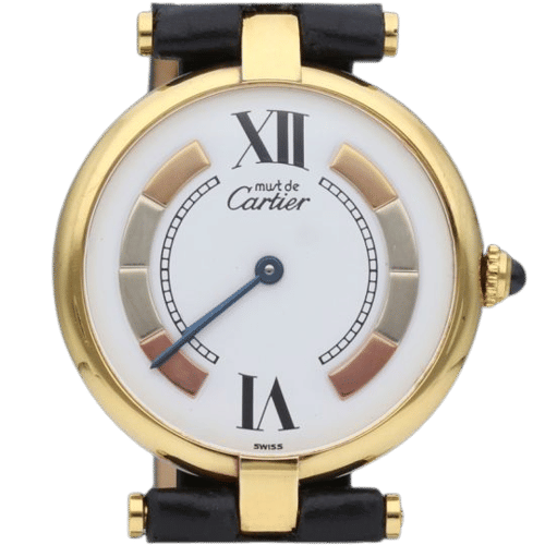 Montre Cartier Montre Must De Cartier Vermeil 58 Facettes MT43493