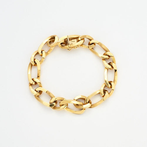 Bracelet Bracelet Or Jaune Gourmette Souple 58 Facettes 34200255