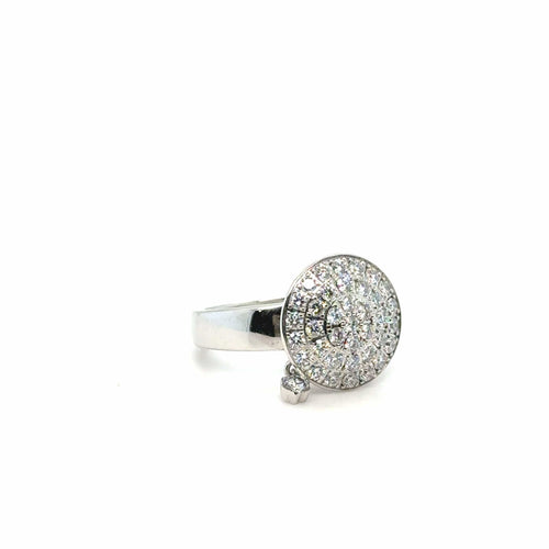 Bague MontBlanc - Bague « La Dame Blanche » Or blanc et diamants 58 Facettes 1.0001961/1