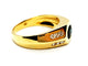 Bague 63 Bague Or jaune Saphir, Diamant 58 Facettes 1242237CN