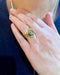 Bague 50 Bague Fernand Demaret en or jaune et perle Tahiti 58 Facettes BS155