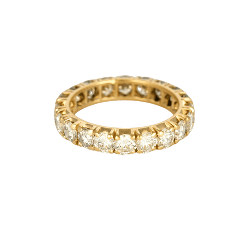 Bague 59 BAGUE ALLIANCE AMERICAINE OR JAUNE 58 Facettes BO/250001 NSS