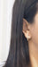 Boucles d'oreilles Boucles d'oreilles créoles en or jaune et diamants 58 Facettes 28053