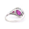 Bague 53 Bague Vintage Rubis et Diamants, Style Art Déco 58 Facettes 431