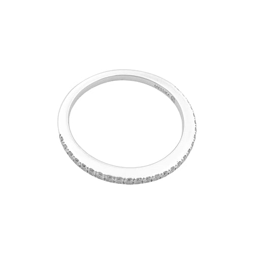 Bague 54 Alliance Messika, "Emotion" or blanc et diamants. 58 Facettes 34889