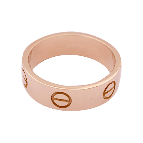 Bague 54 Bague Cartier, "Love", or rose. 58 Facettes 34148
