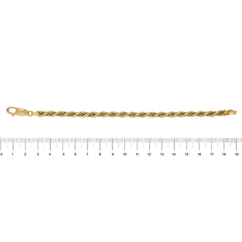 Bracelet Bracelet maille corde 58 Facettes 35510