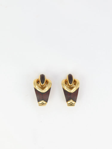 Boucles d'oreilles Boucles d’oreilles en or et Bois d’amourette 58 Facettes 521