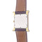 Montre Montre Hermès, "Heure H", plaqué or, acier sur cuir. 58 Facettes 33734