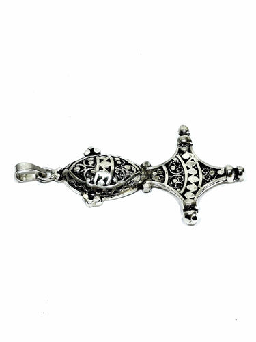 Pendentif Croix du Sud en argent 58 Facettes