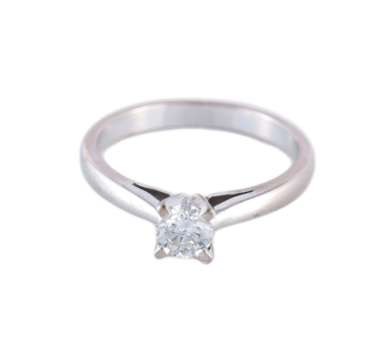 Bague 59 BAGUE SOLITAIRE OR & DIAMANT 58 Facettes BO/220098 NSS