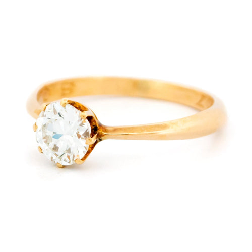 Bague 50 Bague solitaire en or jaune et diamant 58 Facettes E7B0B78B1E4549C3876B65816C9177BF