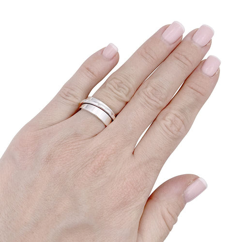 Bague 50 Bague Dinh Van, "Ariane", or blanc, diamants. 58 Facettes 33662