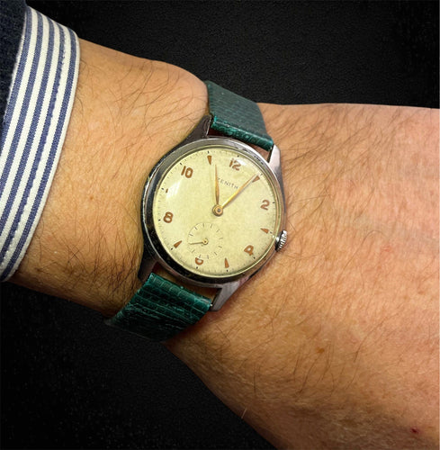 Montre ZENITH - Type militaire vers 1915 58 Facettes