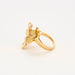 Bague 56 VAN CLEEF & ARPELS – Bague Frivole Entres les doigts en or jaune et diamants 58 Facettes