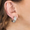 Boucles d'oreilles MAUBOUSSIN - Boucles d'oreilles or blanc, diamants et nacre 58 Facettes DIN0024