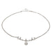 Collier Collier Feuille Or blanc Diamant 58 Facettes 3132893RV