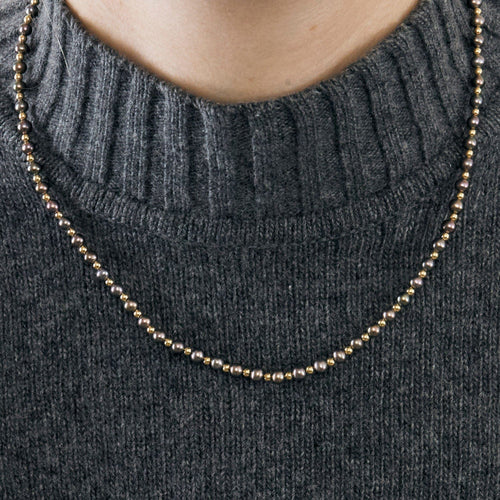 Collier Collier or jaune perles de Tahiti 58 Facettes PCT744138