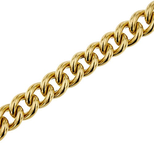 Bracelet Bracelet à maillons gourmette en or jaune 58 Facettes 35302