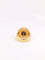 Bague 47 Bague boule en or et diamants 58 Facettes J300
