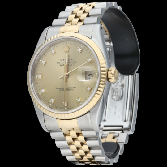 Rolex Datejust 36 Uhr 18K Gelbgold / Stahl