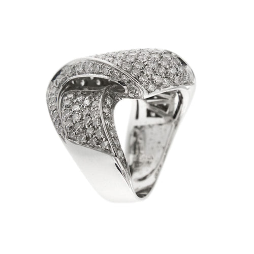 Bague 55 Bague Onde diamants 58 Facettes 19851