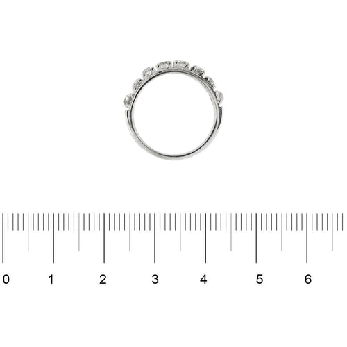 Bague 55 Bague Rivière avec diamants de 1,14 ct 58 Facettes 25585