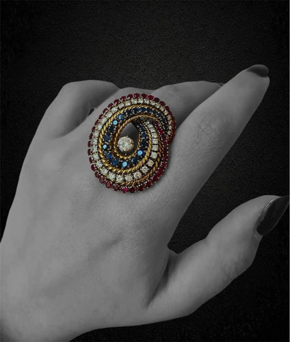 Bague Magnifique bague spirale Dolce Vita vintage 58 Facettes