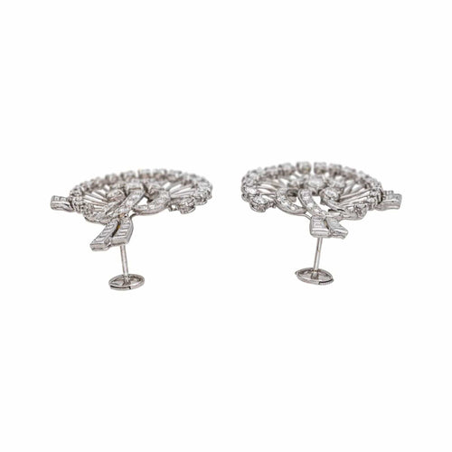 Boucles d'oreilles Boucles d'oreilles Or blanc, Platine Diamant 58 Facettes 4932002CN