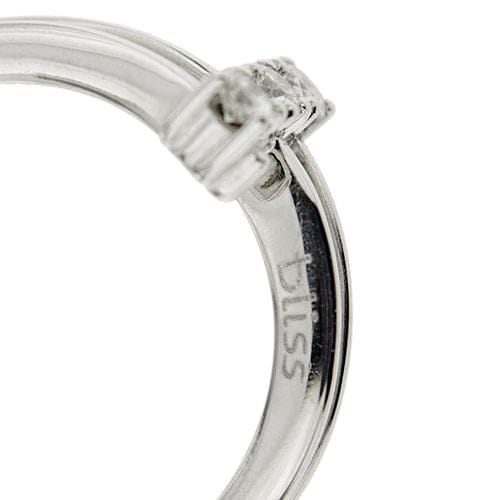 Bague Bague trilogie sertie de diamants de 0,18 ct 58 Facettes 35929