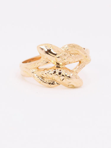 Bague 50 Bague serpent vintage or rose 58 Facettes 1173.1