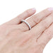 Bague 52 Alliance Tiffany&Co, "Forever", platine, diamants. 58 Facettes 33976