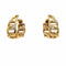 Boucles d'oreilles CARTIER - Boucles d'oreilles "Bergame" en or jaune et diamants 58 Facettes