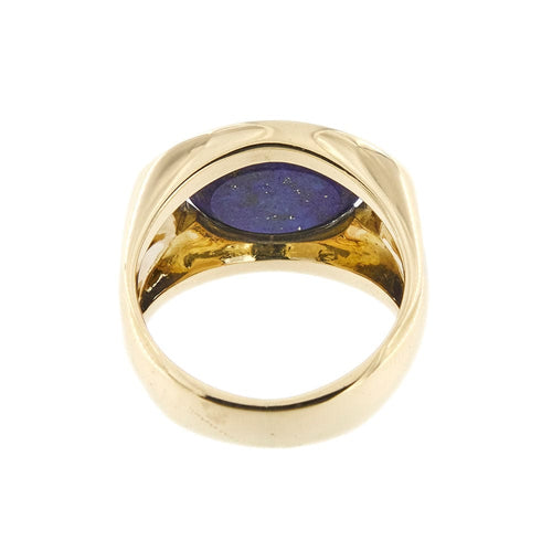 Bague 52 Bague chevalière lapis lazuli 58 Facettes 36517