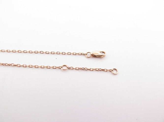 Collier collier pendentif DINH VAN menottes r8 en or rose 58 Facettes 260314
