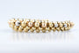 Bracelet Bracelet boules en trois ors 18k or jaune, blanc et rose 58 Facettes BRBLECC1325-107
