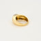 Bague 48 Bague jonc or jaune et gris, diamants 58 Facettes CHAL0178