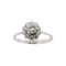 Bague 61 Bague fleur avec diamants 58 Facettes 32265