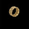 Bague Mario Buccellati "Foglie" Collection Gold Band Ring 58 Facettes