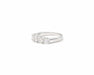 Bague Bague Rivière en or blanc avec diamants 0,90 ct 58 Facettes