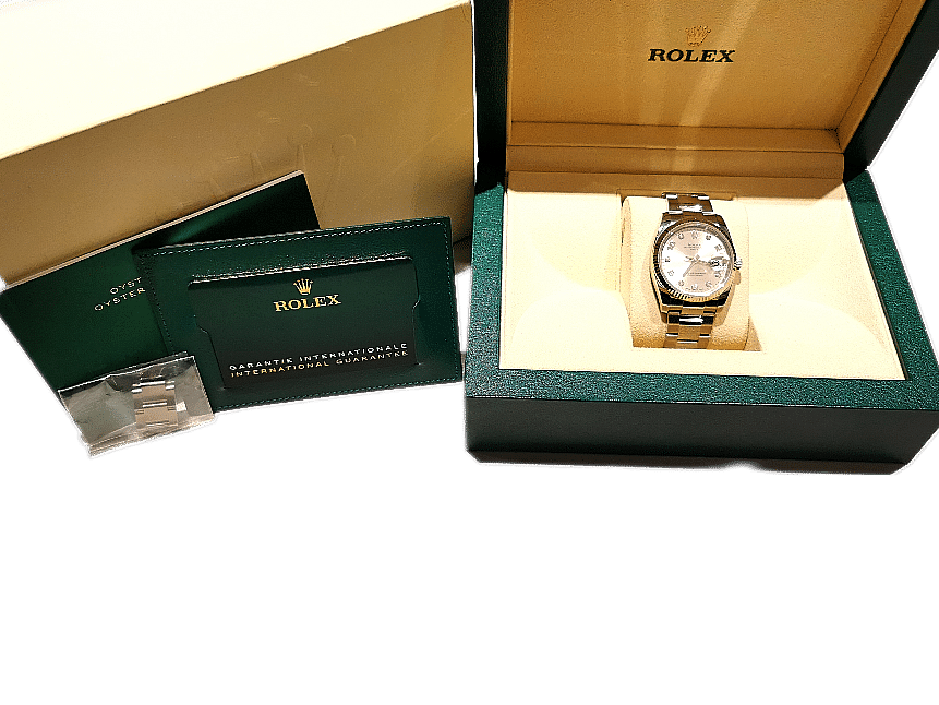 Montre Rolex Montre Oyster Acier Diamant 58 Facettes 3023507CN