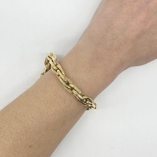 Bracelet Bracelet or jaune 58 Facettes Z1351306