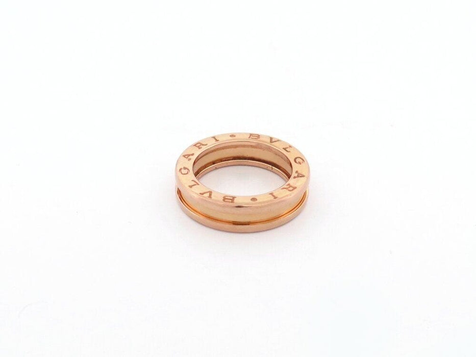 Bague 47 bague BULGARI b.zero1 or rose 58 Facettes 261747