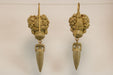 Boucles d'oreilles Antique lava cameos gold earrings 58 Facettes