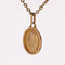 Pendentif Petite médaille Vierge Marie or jaune 58 Facettes CVP125