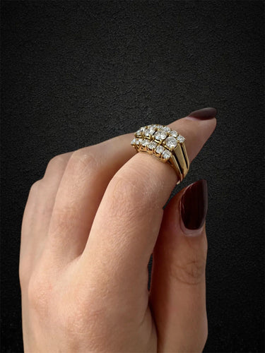Bague Fascione in Oro Giallo con Diamanti 58 Facettes