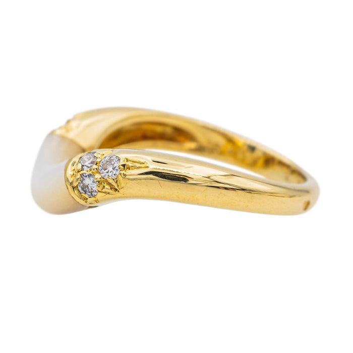 Bague 52 Cartier Bague Or jaune Pierre de lune 58 Facettes 3662248RV